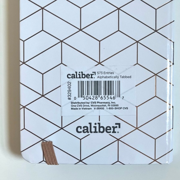 ๐ท๏ธ Caliber password keeper hard cover abstract mini journal for purse - Picture 7 of 12